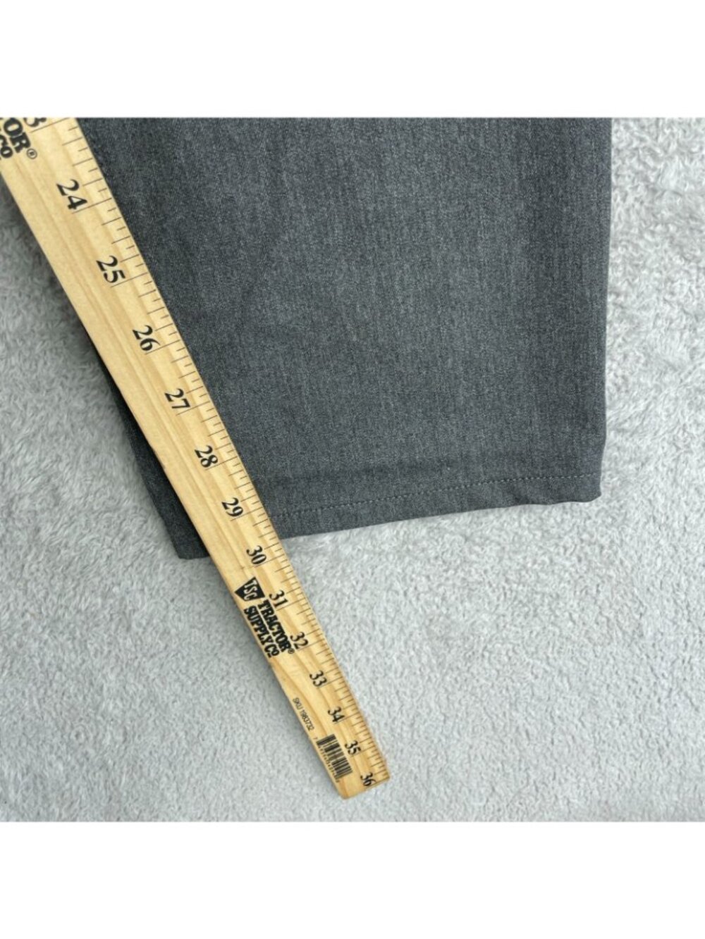 Eddie Bauer Women's 12 Gray Straight-Leg Pants Polyester Blend B1211 - Picture 5 of 10